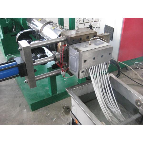 Durable Waste Plastic Recycling Pelletizing Machine Water Cooling Strand Pelletizer