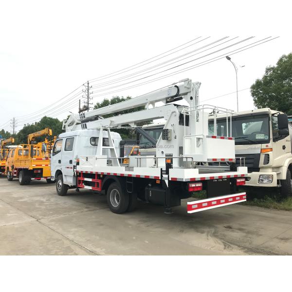 18 Meters Hydraulic Aerial Working Platform Truck ISO9001 CCC Certificate