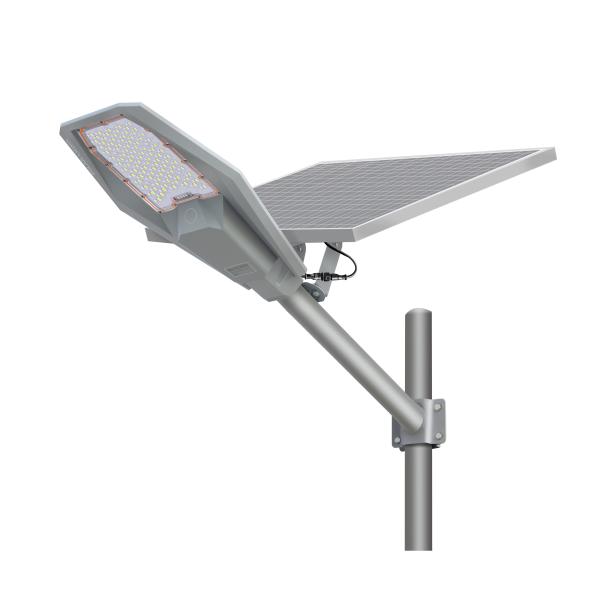 Die casting aluminum housing Interstellar Warrior model 300W 400W Solar Powered LED Street Lights