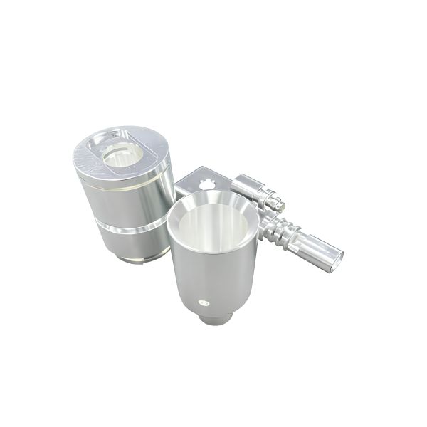 Customized high precision silver plated brass electrical terminals CNC turned conductive connector OEM parts