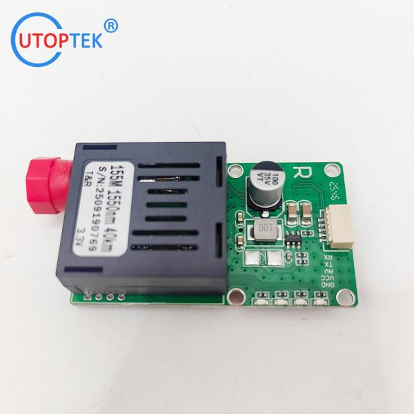 Customized 1-Channel Video + UART TTL SBUS TX RX Optical Terminal Module Drone FPV Fiber Optic Media Converter