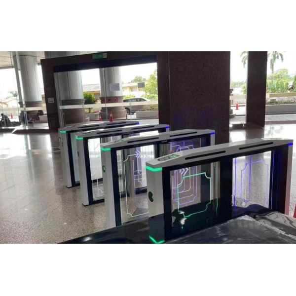 Facial Recognition Turnstile Gate High Security Fast Pass Biometric RFID Card Reader