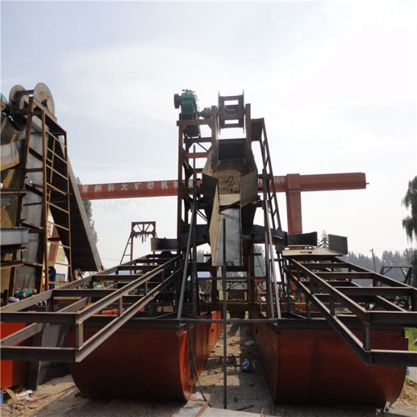 20 KG Capacity Bucket Chain Dredger Customizable Sand Dredging Machine