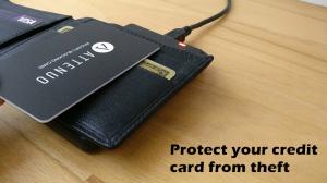 China RFID Block Card To Protector Card Signal Anti Theif With Shield Safety Guard on sale