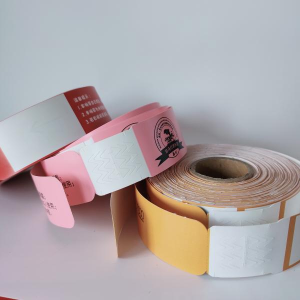Printable Identification Bracelets for Thermal Printing and Self Adhesive