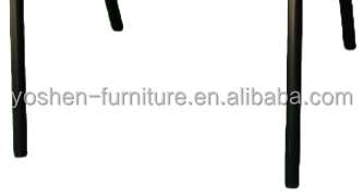 Stackable Gliding Contemporary Durable Eco-Friendly Waterproof Curved-Back Aluminum Commercial Hotel Outdoor Garden Chair
