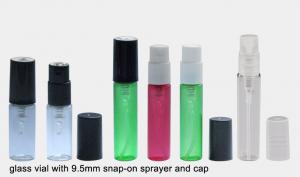 Hot-sale in US market Glass Tube Atomizers 2ml and up different choices snap-on sprayer Quality is our Culture.