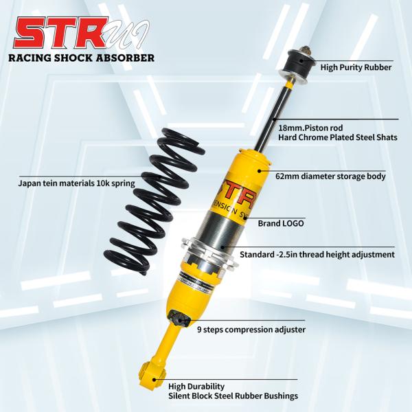 Adjustable Height Foam Cell Shock Absorber 4x4 Off Roading Shocks