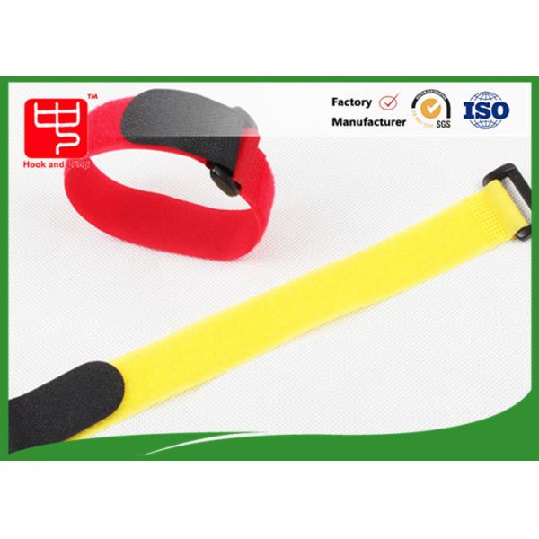 150 * 20mm Heavy Duty , Velco Cable Ties With Buckle