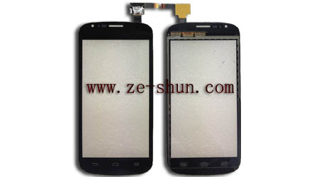 Black Cellphone Replacement Touch Screens For ZTE N909