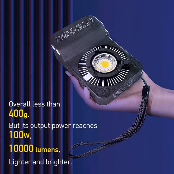 Mini pocket-sized cob fill light with many types, suitable for outdoor photography fill light