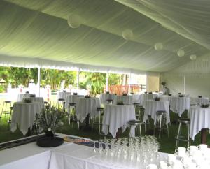 Quality 300 People Strong Wedding Tent White Roof Linings Party Marquee Tent for sale