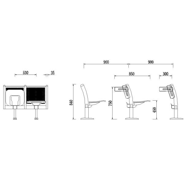 High Quality Cheap School Class Chairs ,Class Desks For Sales