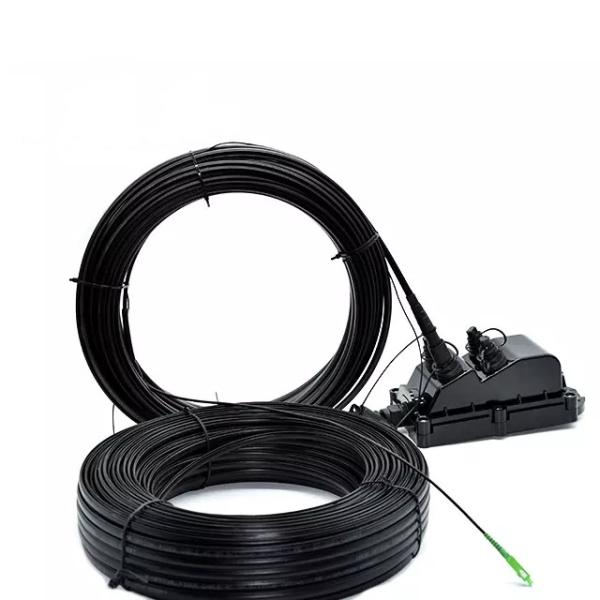 4 Ports Corning Optitap Mst Box Dielectric Flat Drop 100ft Tail