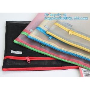 Zip lockk document file bag, Document File Folder /Document Bag, Mesh pattern