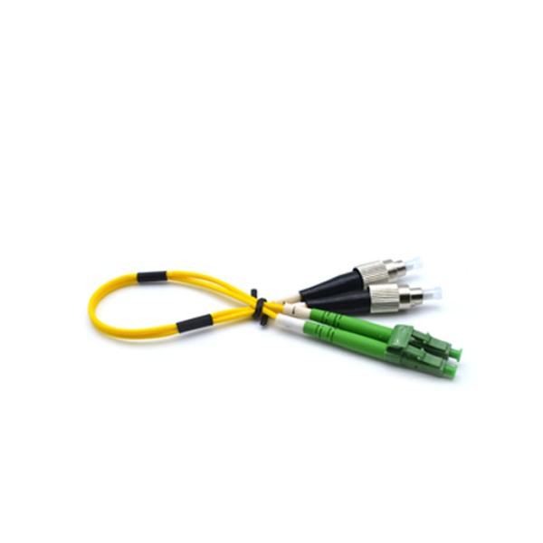 Duplex Patch Cord Fiber Optic Cable Patch Cord LSZH FTTH 0.9mm / 2.0mm / 3.0mm