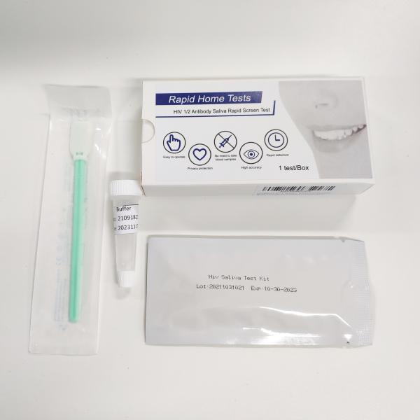 Plastic Rapid Hiv Test Kit Home Use 99% Accuracy