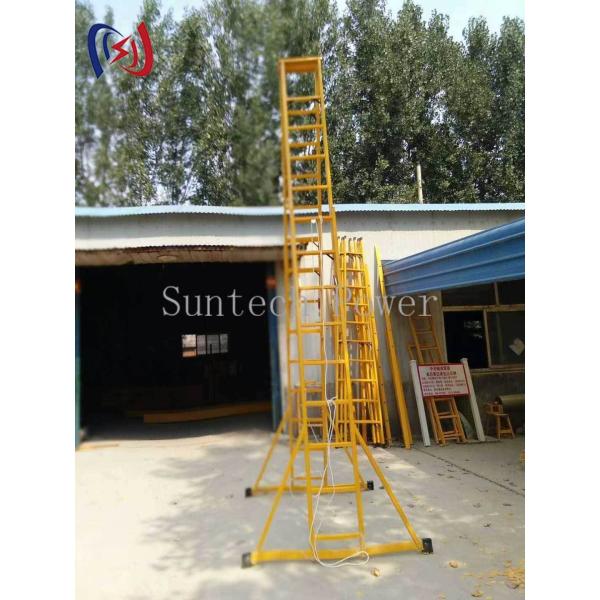 100kV Insulated Fiberglass Ladder for Electrical Work