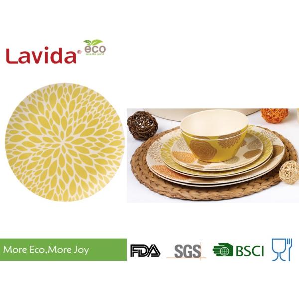 Shatter Proof Reusable Bamboo Dinner Plates Great Alternative To Plasticware