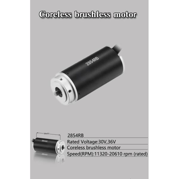 Faradyi Customized 12V Brushed Coreless Motor High Speed Mini Coreless Dc Drone Motor 17Mm Ball Bearing With Connector