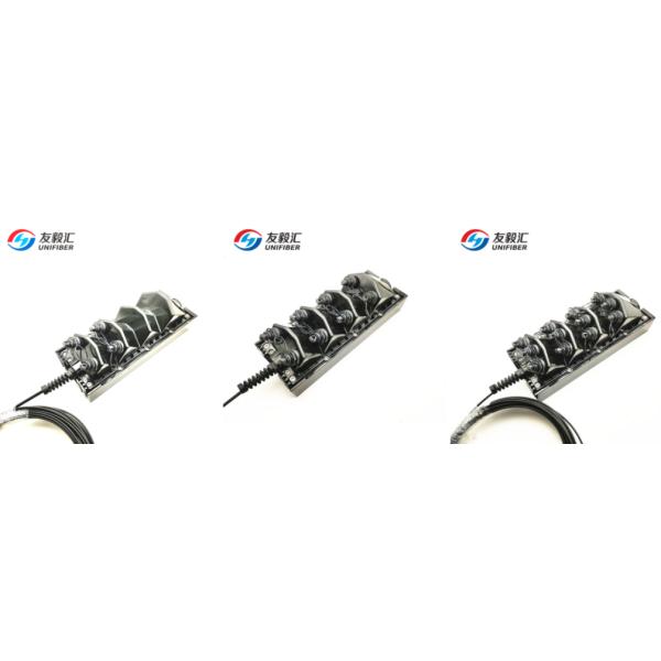 12 Ports FTTP 100ft Cable Multiport Service Terminal For Optitap Drop Cable