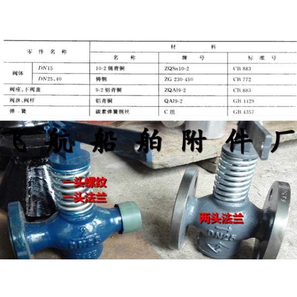 Cast steel self closing type discharge valve