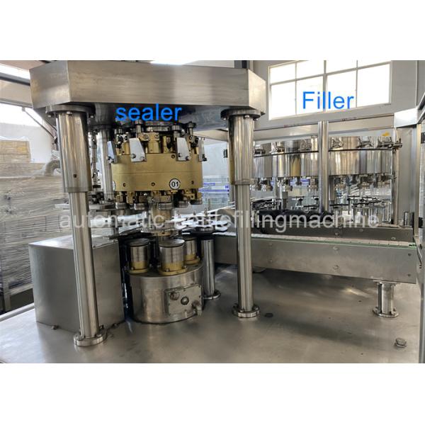Beer Carbonated Drink Isobaric Pressure Beverage Can Filling Machine