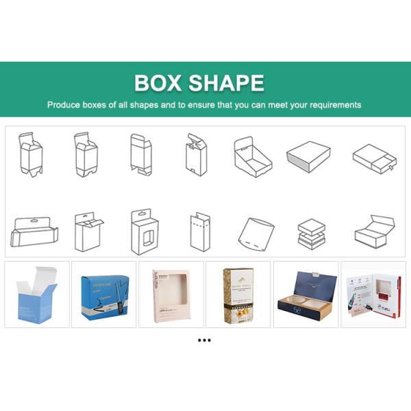 High Quality OEM Printed Product Packaging Box Bottles Folded Paper Box Packaging