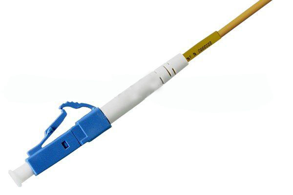 LC apc upc Fiber Optic Connector singlemode multimode blue beige green color