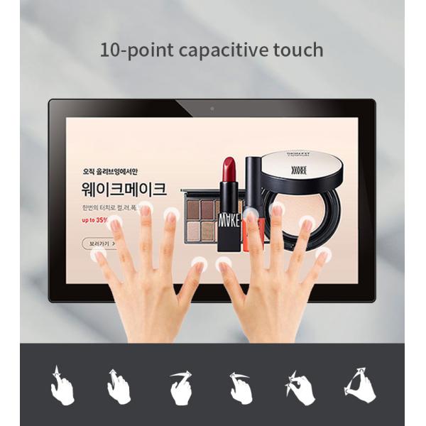Smart Interactive Bank Digital Signage Touch screen High Resolution Detail
