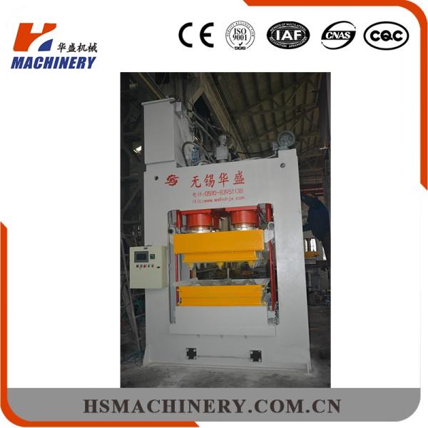 Durable Single Venner Overhead Mold Press Machine / Presswood Pallet Machine