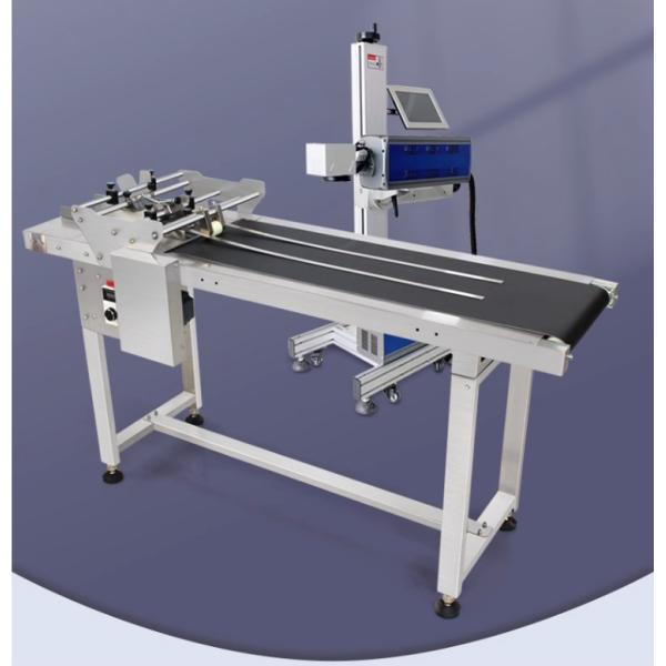 120w High Speed Full Automatic Dater Printer Coder Used Feeder Paging Machine with Conveyor