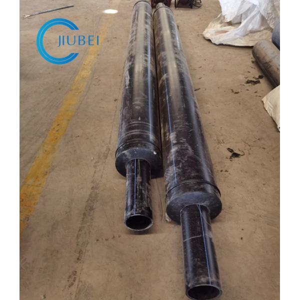 DN160 Self Float Dredging HDPE Pipe With High Density Foam Filled