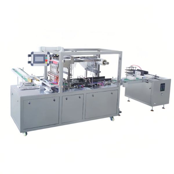 Transparent Film Wrapping Machine 3D Cosmetics Packaging Machine Full Automatic