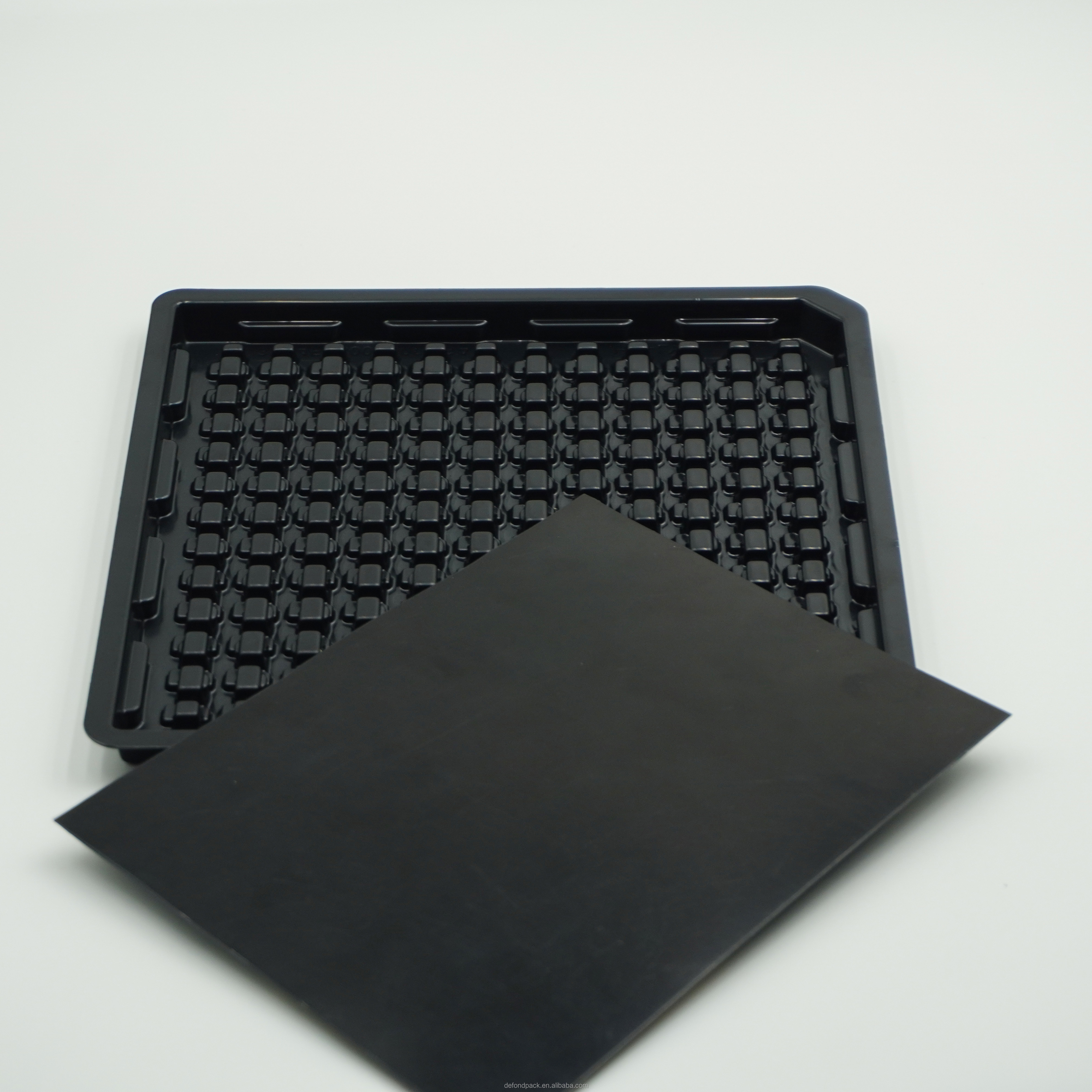 Rigid pet sheet roll black Different Thickness customized colored pet sheet plastic sheet pet for vacuum formed packaging