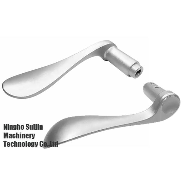 Iso 9001 Custom Door Handle Stainless Steel Precision Casting With Winged Lever