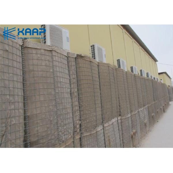 Container Welded Mesh Gabion , Gabion Basket Mesh Explosion Proof Wall