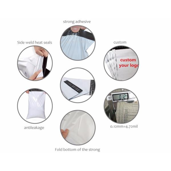 100% Biodegradable PBAT Cornstarch Mailer Bag Compostable Courier Bag Postage Satchel Poly Mailer Eco-Friendly Poly Mailers