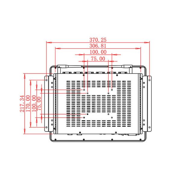 15-Inch Linux Embedded Control Terminal for Transportation Systems, Facility Monitoring, Command Centers, and Exhibition Booths
