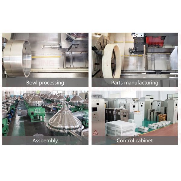 22KW - 37Kw Biodiesel Centrifuge Disc Separator Self Cleaning Bowl Disk Stack Centrifuge