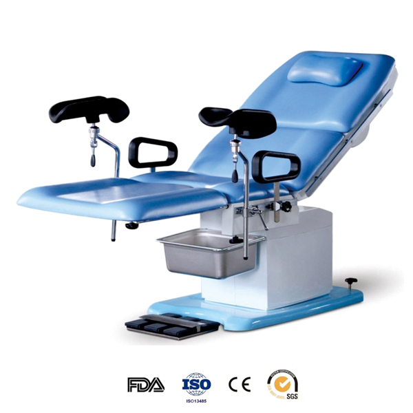 Double Control Electric Operating Table , Adjustable Medical Delivery Table With Dirty Pot