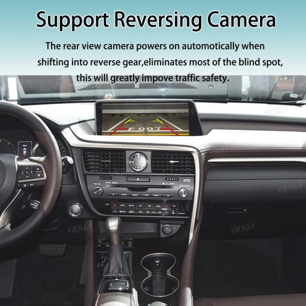 Viknav Linux System For Lexus RX 2012-2022 Wireless Apple CarPlay Android Auto Only Support Original Car OEM Screen
