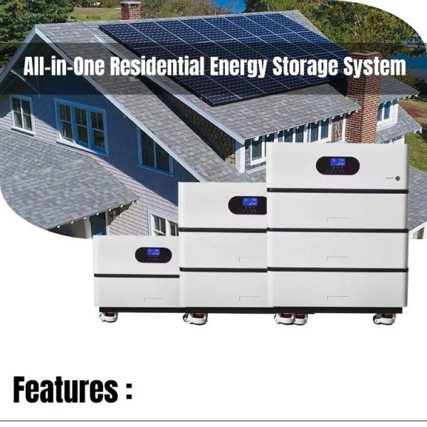 Customized Logo Stackable Lithium Battery Storage System 48v 300ah Lifepo4 Battery