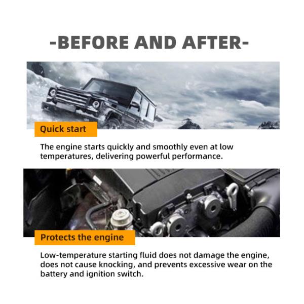 Versatile Engine Compartment Cleaner Reliable Cold Starting in Extreme Conditions