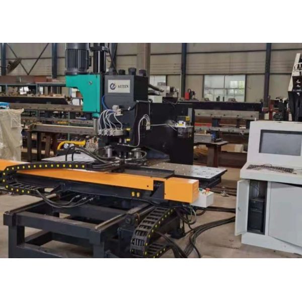 Model BNHD120 CNC Punching Drilling Marking Machine Used In Steel Structure For Construction Plant