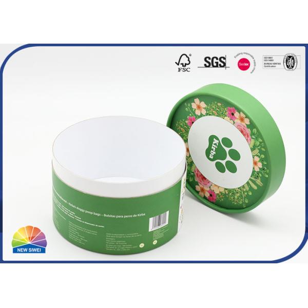 Chromatic Large Capacity Paper Packaging Tube With Strong Bottom