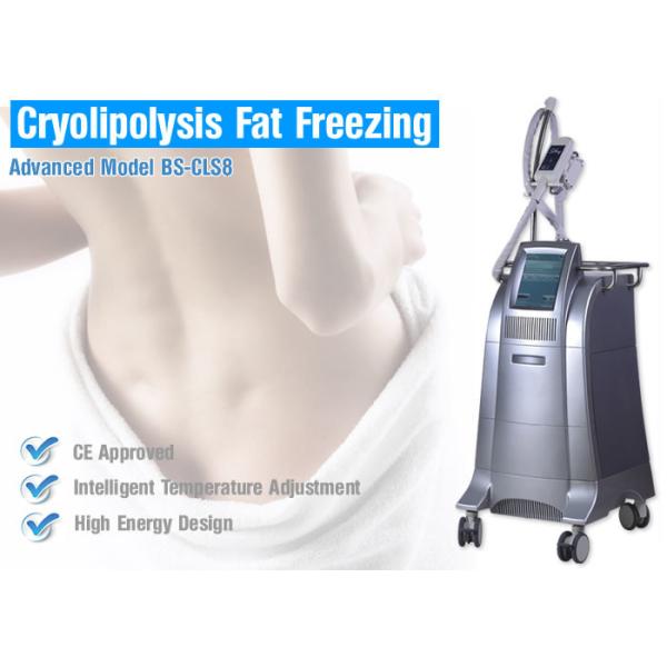 Body Slimming / Shaping Cryolipolysis Fat Freezing Machine With Intelligent Temperature Control