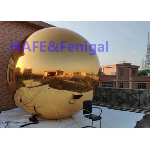 Helium Filled Inflatable Mirror Balloon Holiday Event Decorations 3m Spherical