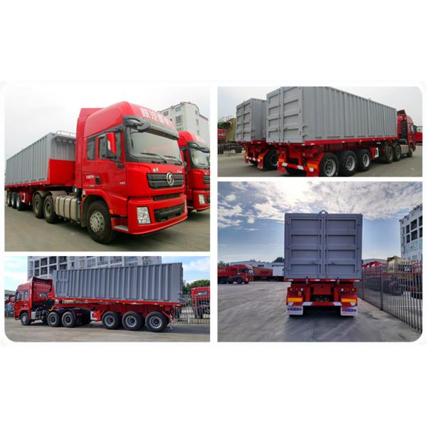 35ton Hydraulic Dump 40FT Container Tipper Trailer