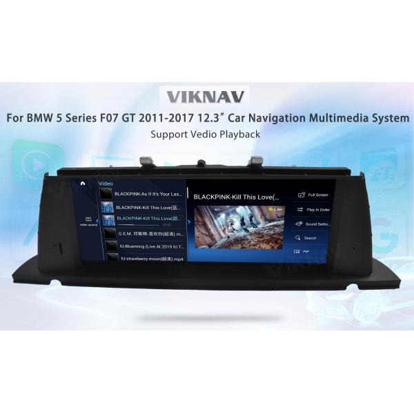 Touch Screen Head Unit android car player For BMW F07 GT 2011-2012 CIC System 12.3 Inch
